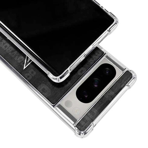 NFL Dallas Cowboys Black & White Google Pixel 8 Pro Clear Case